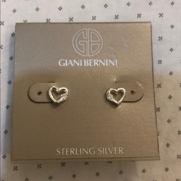 Giani Bernini sterling silver earrings NEVER WORN